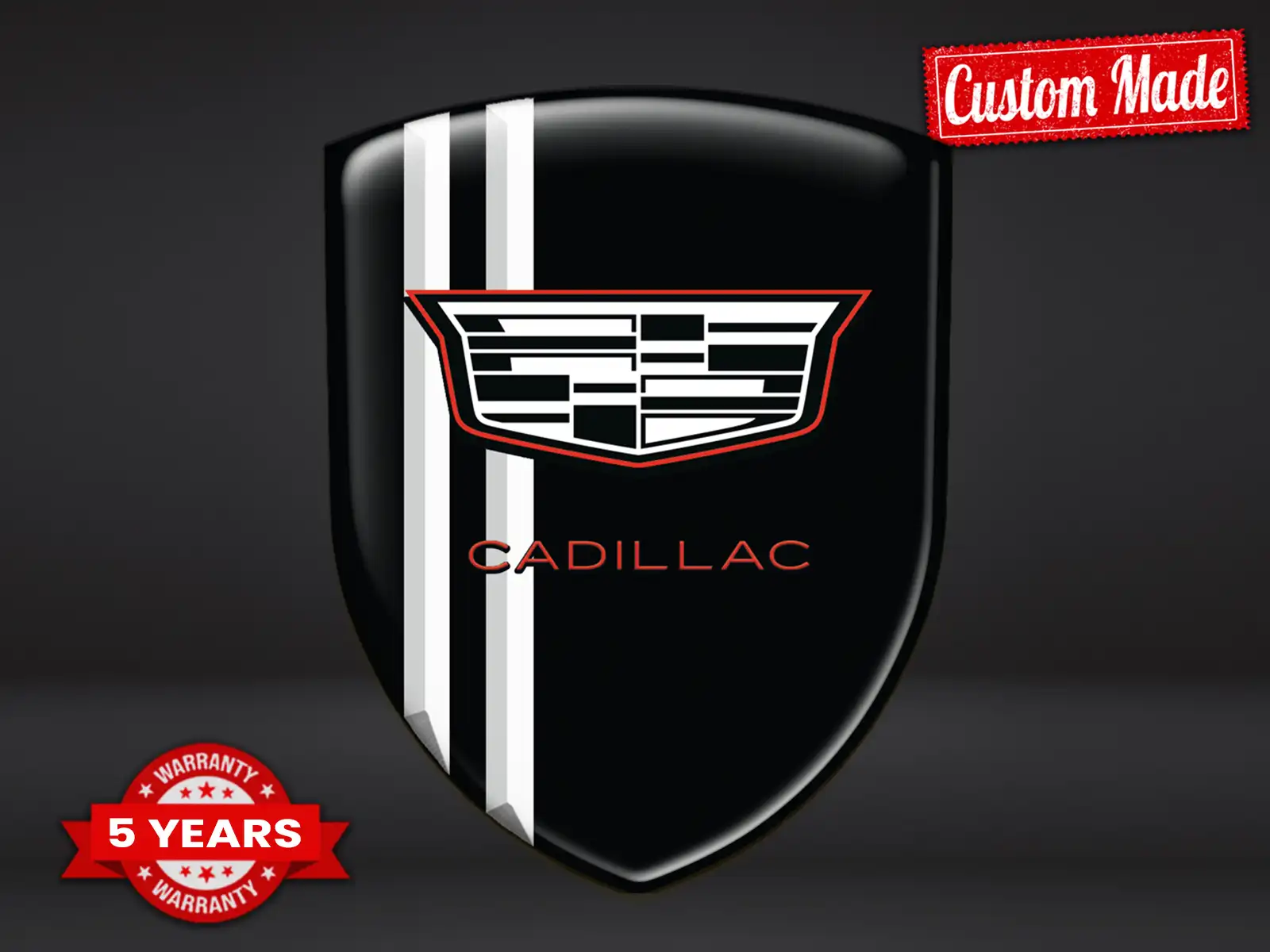 Cadillac Türaufkleber Stabil Anpassbar Professionell Automatisch